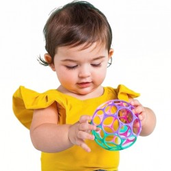 Bright Starts Oball Classic Easy-Grasp ball Pink/Purple