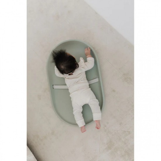 Bubble Cuddle Changing Mat - Sage