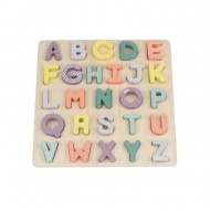 Bubble Wooden Alphabet Puzzle