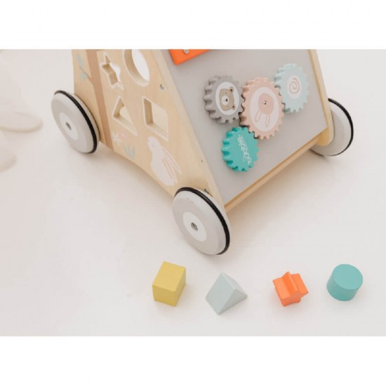 Bubble Wooden Activity Walker