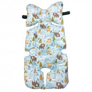 California Bear Stroller Seat Pad  - Fox and Bear