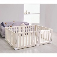 Caraz Leaf Cutie Baby Room - Cosy Beige, 168 x 128 cm (For Caraz Q4 mat)