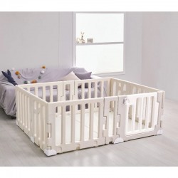 Caraz Leaf Cutie Baby Room - Cosy Beige, 168 x 128 cm (For Caraz Q4 mat)