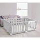 Caraz Leaf Cutie Baby Room - Chic Grey, 168 x 128 cm (For Caraz Q4 mat)