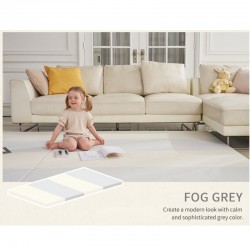 Caraz W4 Folder Mat - 200 X 140 X 4cm - Fog Grey