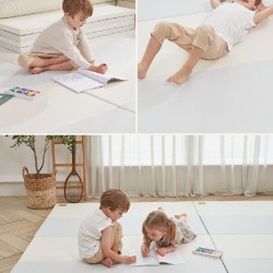 Caraz Q4 Folder Mat - 160x120cm, Fog Grey