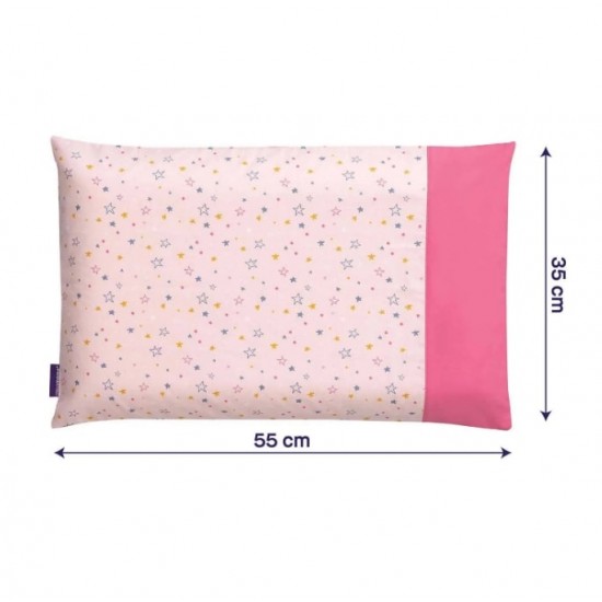 Clevamama ClevaFoam® Toddler Replacement Pillow Case - Pink (3342)