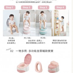 Combi Step & Potty - Grey