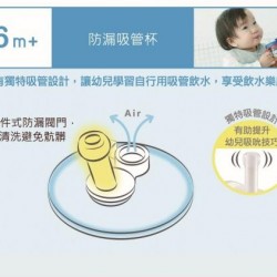 Combi Lakumug Straw 240 ml (CY)