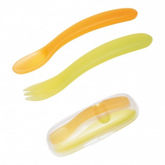 Combi Fork & Spoon with case