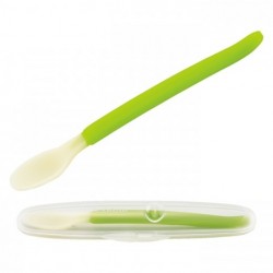Combi Feeding Spoon with Box - Green