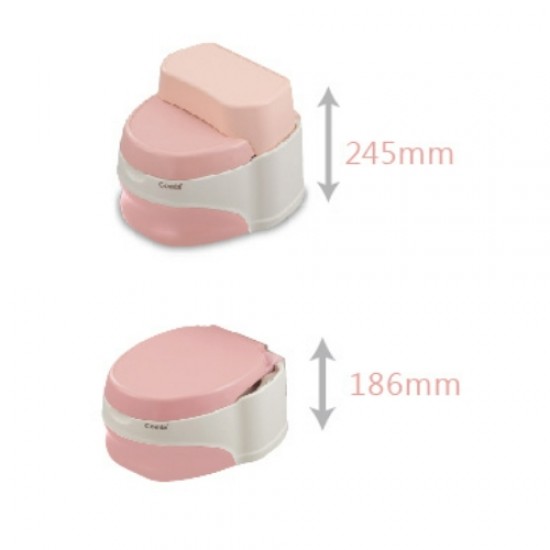 Combi Step & Potty - Pink