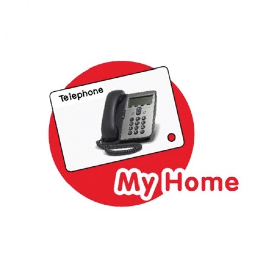 CrocoPen Talking Flash Cards - My Home