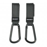 Dooky Buggy Hook Small 2pcs Black
