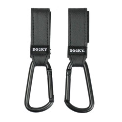 Dooky Buggy Hook Small 2pcs Black