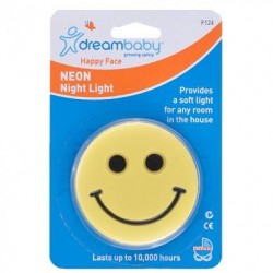 Dreambaby Happy Face Neon Night Light
