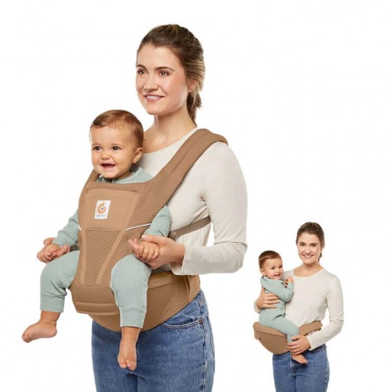 Ergobaby Alta Hipseat baby carrier - Camel Brown