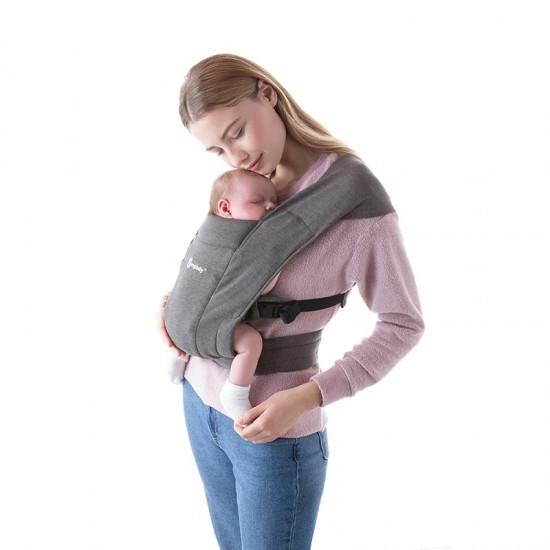 Ergobaby Embrace Newborn Baby Carrier - Heather Grey