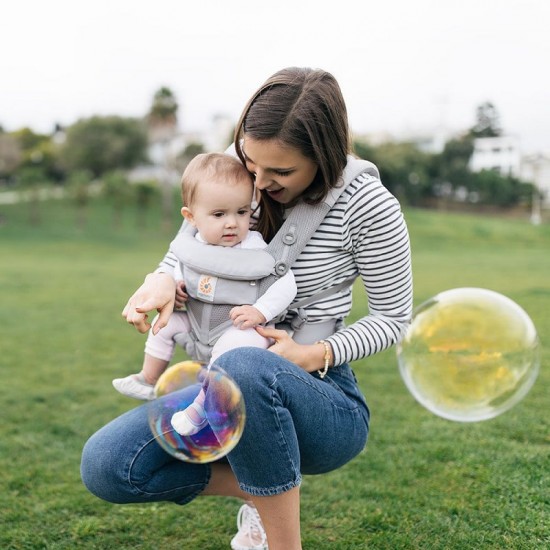 Ergobaby Omni 360 Cool Air Mesh Baby Carrier - Pearl Grey