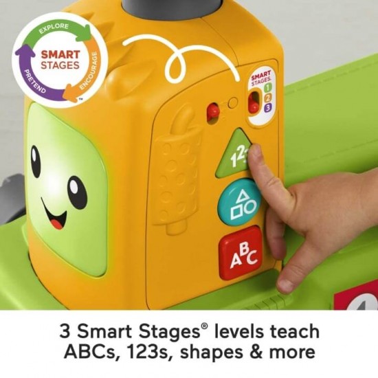 Fisher Price Laugh & Learn 4-In-1 Farm To Market Tractor (HLM42)
