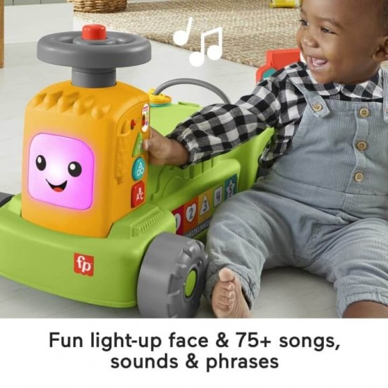 Fisher Price Laugh & Learn 4-In-1 Farm To Market Tractor (HLM42)