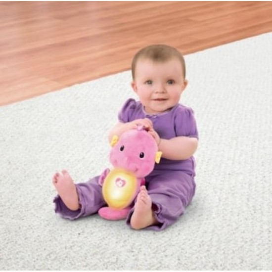 Fisher Price Soothe & Glow Seahorse - Pink