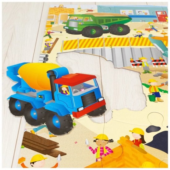 Galt Giant Floor Puzzle Construction Site (A1013K)