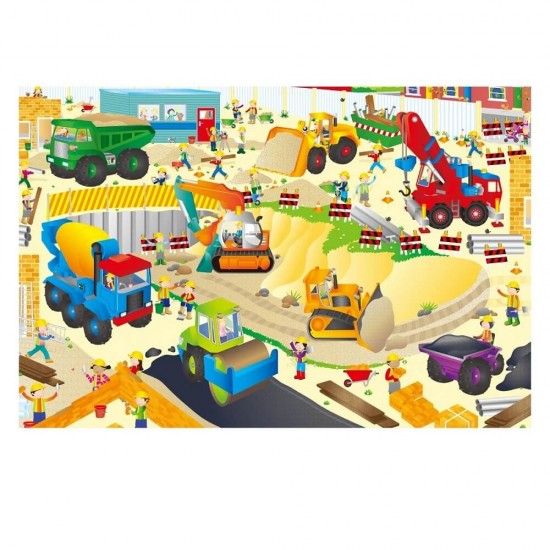 Galt Giant Floor Puzzle Construction Site (A1013K)