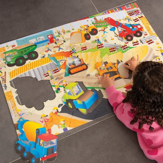 Galt Giant Floor Puzzle Construction Site (A1013K)