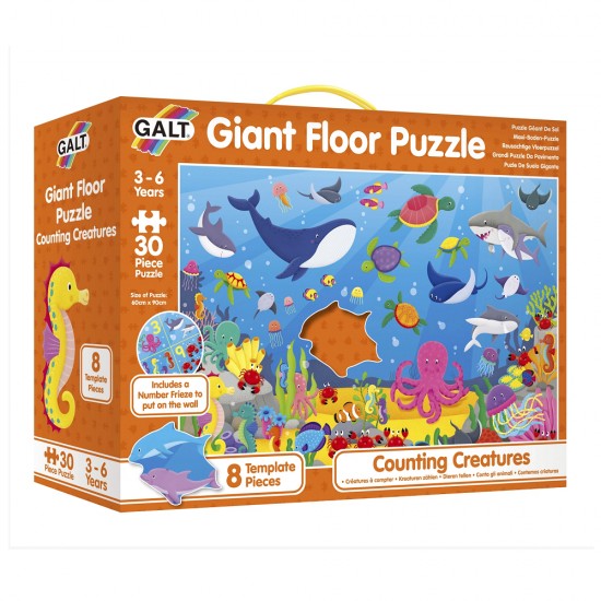 Galt Giant Floor Puzzles - Counting Creature (1005371)