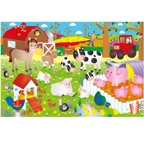 Galt Giant Floor Puzzle Farm (A0857D)