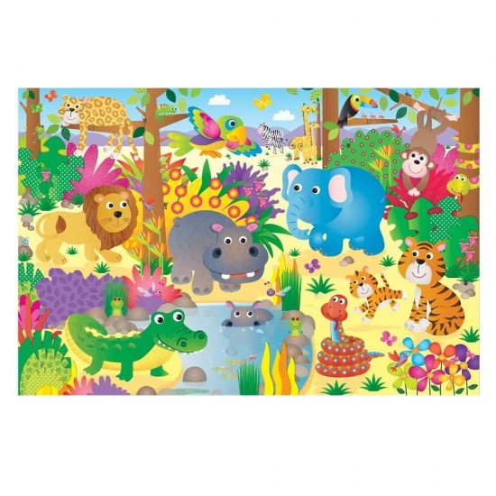 Galt Giant Floor Puzzles - Jungle (A0858B)