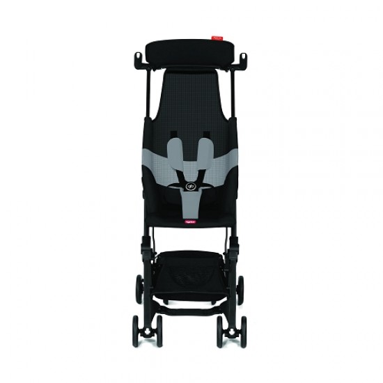 gb Gold Pockit Air All-Terrian Stroller with Carrying Bag and Strap - Velvet Black