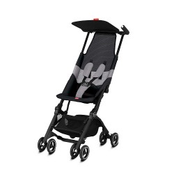 gb Gold Pockit Air All-Terrian Stroller with Carrying Bag and Strap - Velvet Black