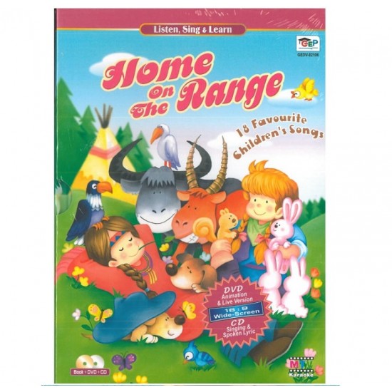 Listen, Sing & Learn - Home on the Range - DVD + CD