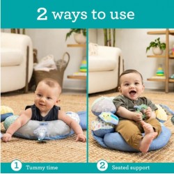 Infantino 2-in-1 Tummy Time & Seated Support