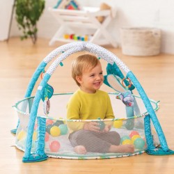 Infantino 3-IN-1 Jumbo Activity Gym & Ball Pit