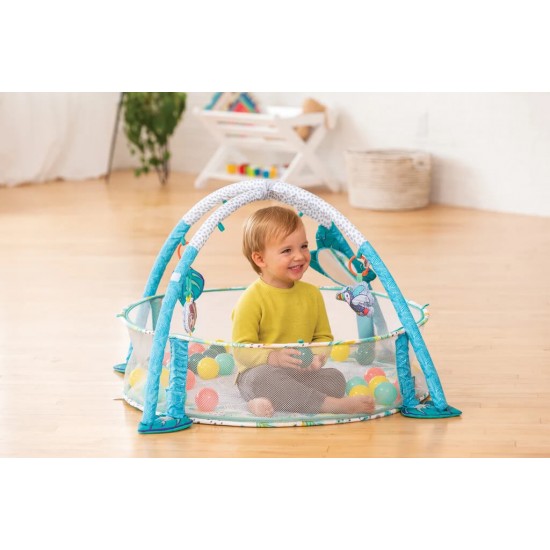 Infantino 3-IN-1 Jumbo Activity Gym & Ball Pit