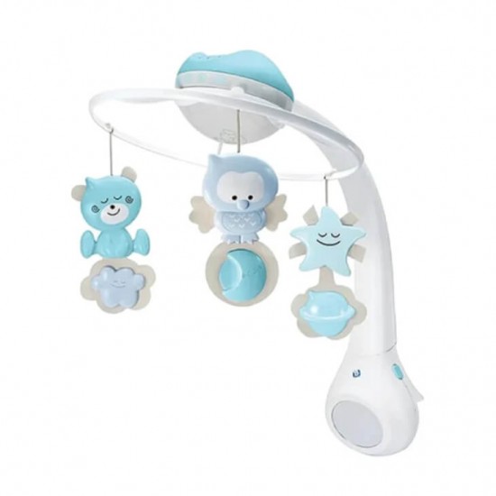 Infantino 3-In-1 Projector Musical Mobile - Blue