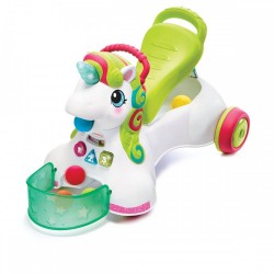 Infantino 3-in-1 Sit, Walk & Ride Unicorn