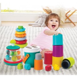 Infantino 3-in-1 Stack Sort Spin