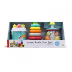 Infantino 3-in-1 Stack Sort Spin