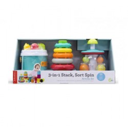 Infantino 3-in-1 Stack Sort Spin