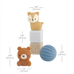 Infantino Balls, Blocks & Buddies Activity Toy Set
