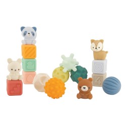 Infantino Balls, Blocks & Buddies Activity Toy Set