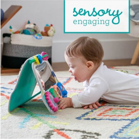 Infantino Busy Board Mirror & Sensory Discovery Toy