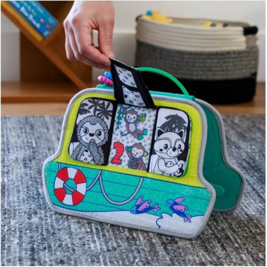 Infantino Busy Board Mirror & Sensory Discovery Toy