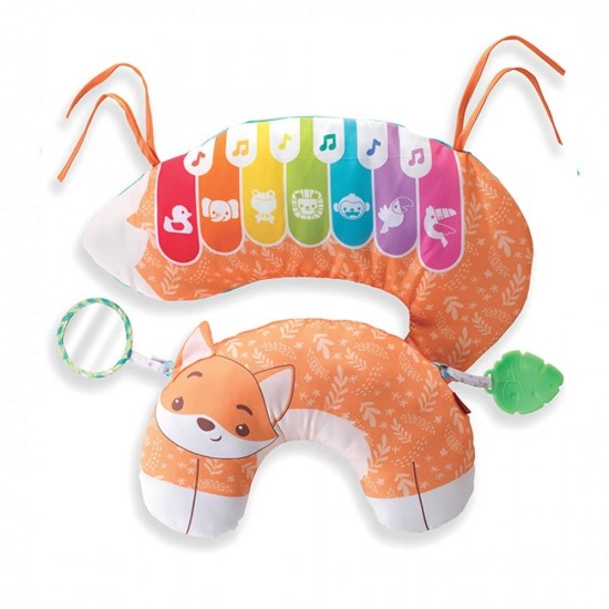 Infantino Grow with me 3 in 1 Tummy Time Piano - Rainbow