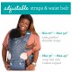Infantino Hip Rider Plus 5-IN-1 Hip Seat Carrier