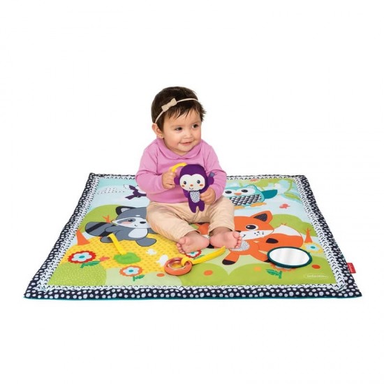 Infantino Safari Activity Gym and Play Mat